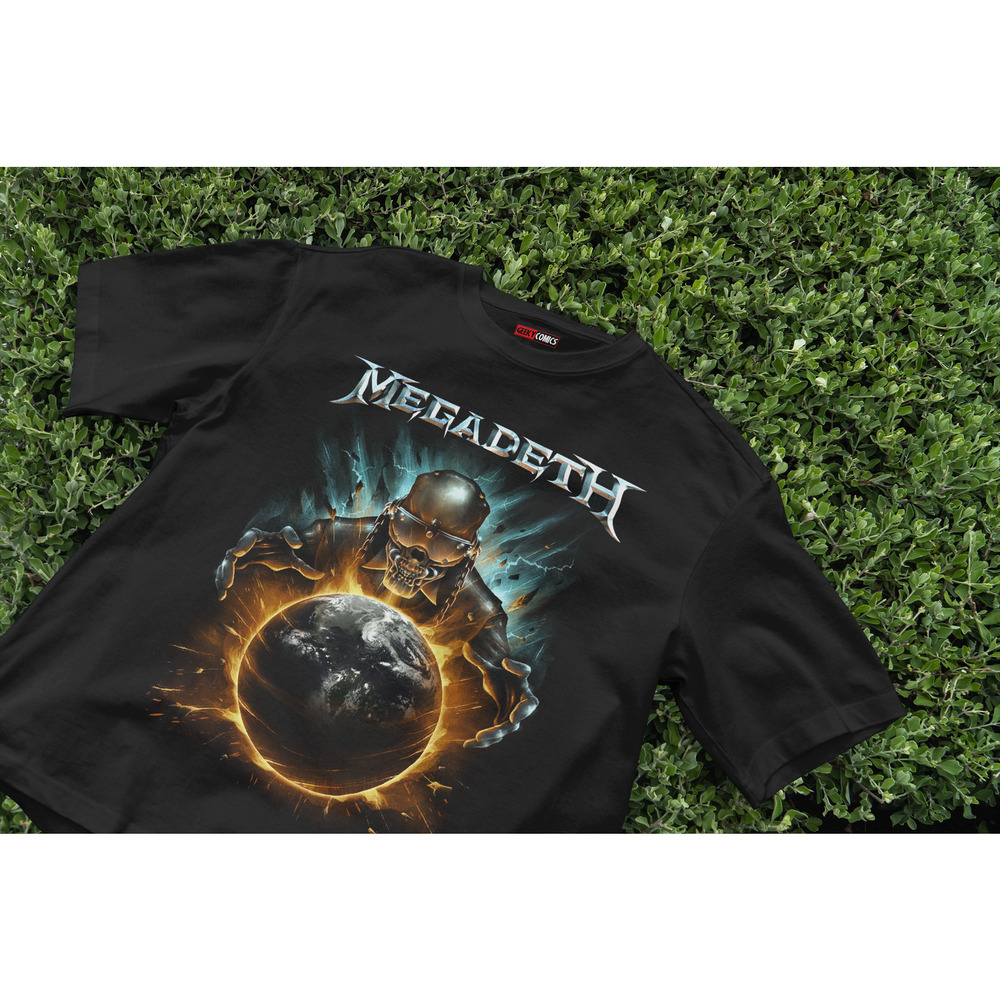 Band rock T-shirt | Megadeth Band T-Shirt |Rock Music Tee | Metal Concert Shirt